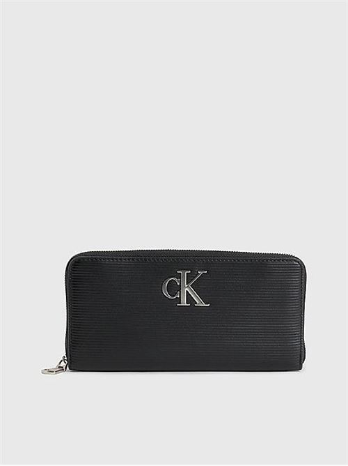 MINIMAL MONOGRAM ZIP AROUND CALVIN KLEIN JEANS | K60K611269/BDS